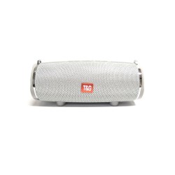 COLUNA PORTÁTIL WIRELESS TG-189 AUX/USB/CARTÃO DE MEMÓRIA PRATA COLUNA PORTÁTIL WIRELESS TG-189 AUX/USB/CARTÃO DE MEMÓRIA PRATA